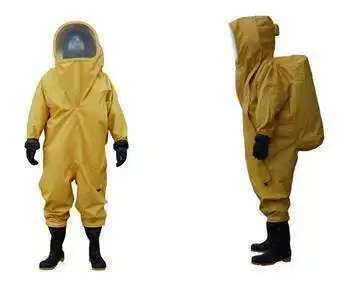 全封闭内置式防护服使用指南：脱卸流程与污染处理关键步骤